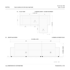 B1-S002 with right facing chaise